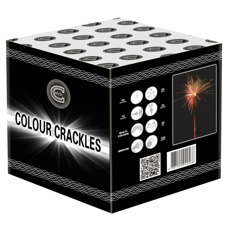 colour crackles by celtic fireworks available at paul's fireworks