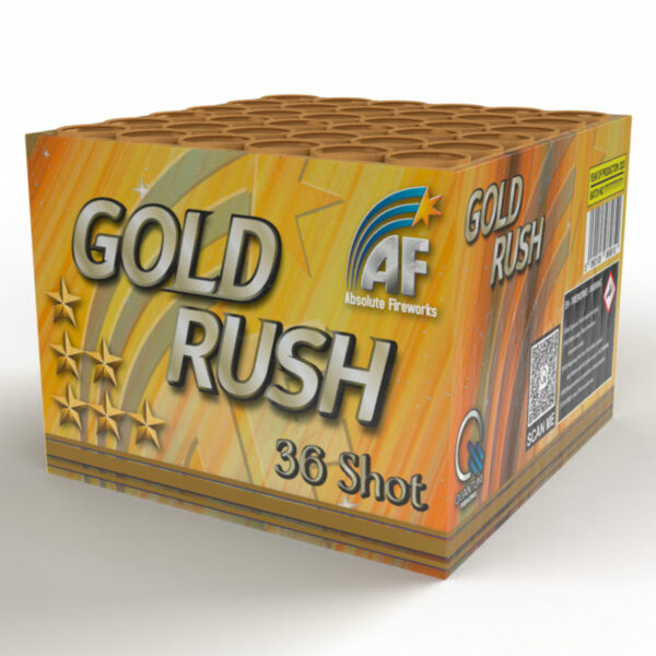 gold rush by absolute fireworks, available at Paul's Fireworks