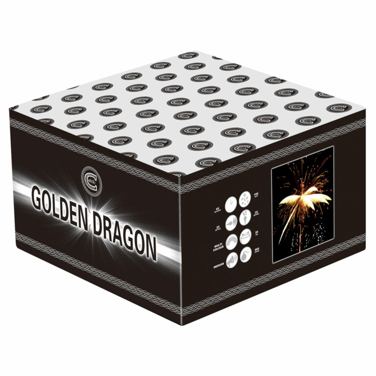 golden dragon by celtic fireworks, available at Paul's fireworks