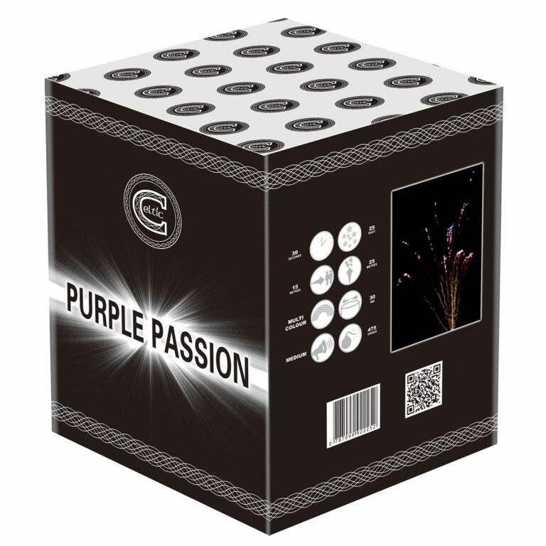 purple passion by celtic fireworks, available at Paul's fireworks