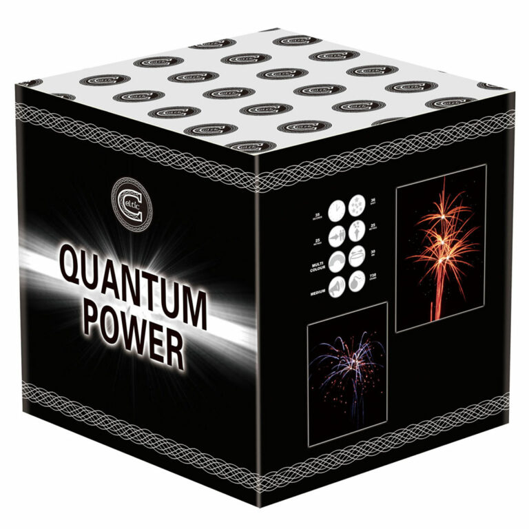 quantum power by celtic fireworks, available at Paul's fireworks