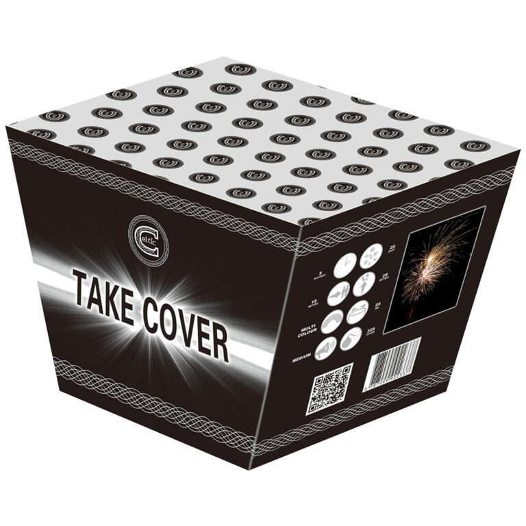 take cover by celtic fireworks, available at Paul's Fireworks