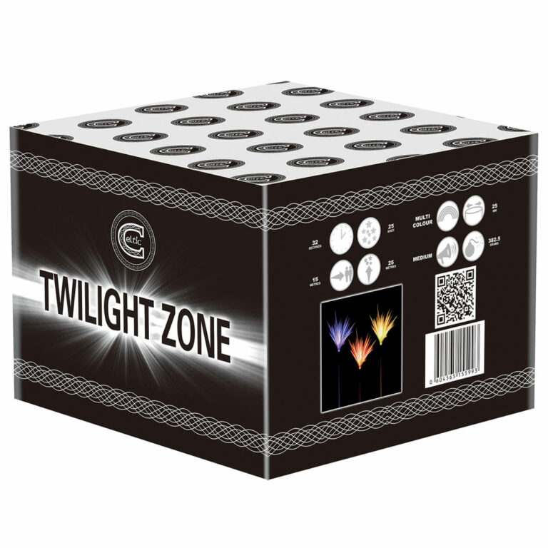twilight zone by celtic fireworks, available at Paul's Fireworks
